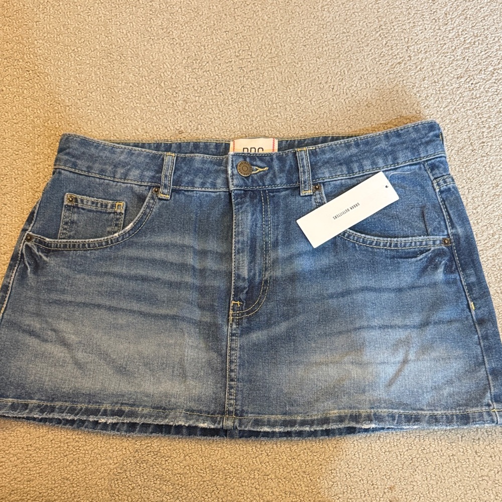 Denim Mini Skirt from urban outfitters